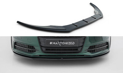 Maxton Design Audi S6 C7 Splitter Voorspoiler Spoiler Versie 1