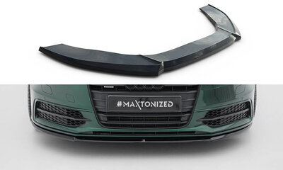 Maxton Design Audi S6 C7 Splitter Voorspoiler Spoiler Versie 2