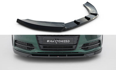 Maxton Design Audi S6 C7 Splitter Voorspoiler Spoiler Versie 3