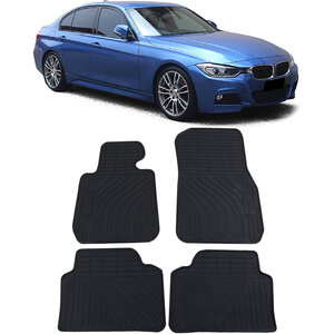 Hoge Kwaliteit Rubberen Wintermatten Modder Matten Geschikt voor Bmw 3 Serie F30 31