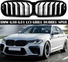 Bmw 5 Serie G30 G31 LCI Sport Nieren / Grill Hoogglans Dubbele Spijl Hoogglans Zwart