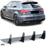 Audi A3 S3 8V Sportback Achterbumper Diffuser Splitter Valance