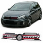 Volkswagen Golf 6 Sport Grill Hoogglans Zwart Rode Bies GTI Look