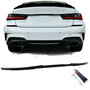 Bmw 3 Serie G20 Sedan Achterklep Ducktale Spoiler Glans Zwart