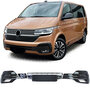 Volkswagen Transporter T6.1 Mistlamp Afdekking Hoogglans Zwart