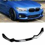 Bmw 1 Serie F20 F21 M Pack LCI Spoiler Voorspoiler Splitter Lip Hoogglans Zwart -