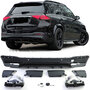 Mercedes GLE V167 63AMG Look Black Uitlaat Sport Diffuser Hoogglans Zwart