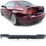 Bmw 3 serie E92 E93 M Pakket Achterbumper Diffuser Mat Zwart