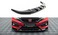 Maxton Design Honda Civic SI MK10 Voorspoiler Spoiler Splitter Versie 1