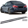 Bmw 5 Serie F10 F11 M Pack Side Skirts Hoogglans Zwart Sideskirts