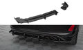 Maxton Design Ford Fiesta MK8 ST / ST Line Racing Durability Rear Diffuser + Flaps