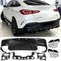 63AMG Look Chrome Uitlaat Sport Diffuser Geschikt Voor Mercedes GLE C167 Coupe Vanaf 2019 