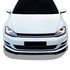 Volkswagen Golf 7 Standaard Voorspoiler Spoiler Splitter Hoogglans Zwart