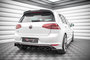 Maxton Design Volkswagen Golf 7 R R20 Central Rear Valance Spoiler Versie 1