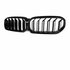 Bmw 5 Serie G30 G31 LCI Sport Nieren / Grill Hoogglans Dubbele Spijl Hoogglans Zwart