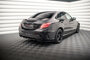 Maxton Design Mercedes C Klasse W205 AMG Line Facelift Splitter Rear Centre Diffuser Vertical Bar Versie 1