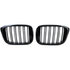 Bmw X3 G01 Sport Nieren / Grill Hoogglans Dubbele Spijl Hoogglans Zwart