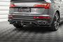 Maxton Design Audi SQ5 Sportback MK2 Facelift Rear Centre Diffuser Vertical Bar Versie 1