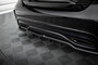 Maxton Design Mercedes A Klasse W176 AMG Line Facelift Rear Centre Diffuser Vertical Bar Versie 1