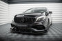 Maxton Design Mercedes A Klasse W176 AMG Line Facelift Voorspoiler Spoiler Splitter Pro Street + Flaps