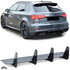 Audi A3 S3 8V Sportback Achterbumper Diffuser Splitter Valance