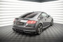 Maxton Design Audi TTS / S Line 8S Rear Side Splitters Pro Street + Flaps