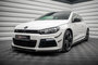 Maxton Design Volkswagen Scirocco R Voorspoiler Spoiler Splitter Versie 3 + Flaps