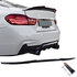 Bmw 4 Serie F32 Coupe Achterklep Ducktale Spoiler Glans Zwart