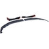 Bmw 5 Serie G30 G31 M Pack Evo Spoiler Voorspoiler Splitter Lip Mat Zwart 