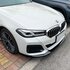 Bmw 5 Serie G30 G31 M PACK LCI Facelift Spoiler Voorspoiler Splitter Lip Glans Zwart