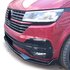 Volkswagen Transporter T6.1 Spoiler Voorspoiler Splitter Lip Hoogglans Zwart 