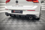 Maxton Design Volkswagen Golf 8 GTI Rear Centre Diffuser Vertical Bar Versie 1