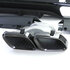 Mercedes GLE V167 63AMG Look Black Uitlaat Sport Diffuser Hoogglans Zwart