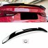 Audi A3 S3 RS3 8V Limousine Sedan Achterklepspoiler Spoiler Glans Zwart