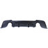 Bmw 3 Serie E92 E93 M Pakket Achter Spoiler Diffuser Glans Zwart Uitlaat L + R