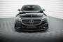 Maxton Design Mercedes E Klasse W214 AMG Line Voorspoiler Spoiler Splitter Versie 2