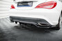 Maxton Design Mercedes CLA C117 Standaard Facelift Rear Centre Diffuser Vertical Bar Versie 1