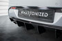 Maxton Design Opel Astra J GTC OPC Line Rear Valance Centre Diffuser Spoiler Versie 2