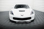 Maxton Design Chevrolet Corvette C7 Voorspoiler Spoiler Splitter Versie 2