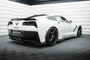 Maxton Design Chevrolet Corvette C7 Rear Centre Diffuser Vertical Bar Versie 1