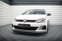 Maxton Design  Volkswagen Golf 7 GTI / GTD Facelift Voorspoiler Spoiler Splitter Versie 1