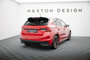 Maxton Design Skoda Fabia MK4 Rear Splitter Central Rear Valance Spoiler 