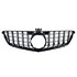 Mercedes C Klasse W204 S204 C204 Panamericana GT Look Grill Hoogglans Zwart / Chrome  Amg 