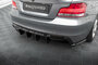 Maxton Design Bmw 1 serie E82 M Pack Rear Valance Centre Diffuser Spoiler Versie 1