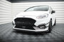 Maxton Design Ford Fiesta MK8 ST / ST Line Voorspoiler Spoiler Splitter Versie 4