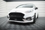 Maxton Design Ford Fiesta MK8 ST / ST Line Voorspoiler Spoiler Splitter Versie 6