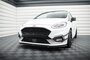 Maxton Design Ford Fiesta MK8 ST / ST Line Voorspoiler Spoiler Splitter Versie 2