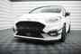 Maxton Design Ford Fiesta MK8 ST / ST Line Voorspoiler Spoiler Splitter Versie 3