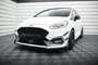 Maxton Design Ford Fiesta MK8 ST / ST Line Racing Splitter Voorspoiler Spoiler Versie 1