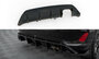 Maxton Design Ford Fiesta MK8 ST Rear Valance Centre Diffuser Spoiler Versie 2